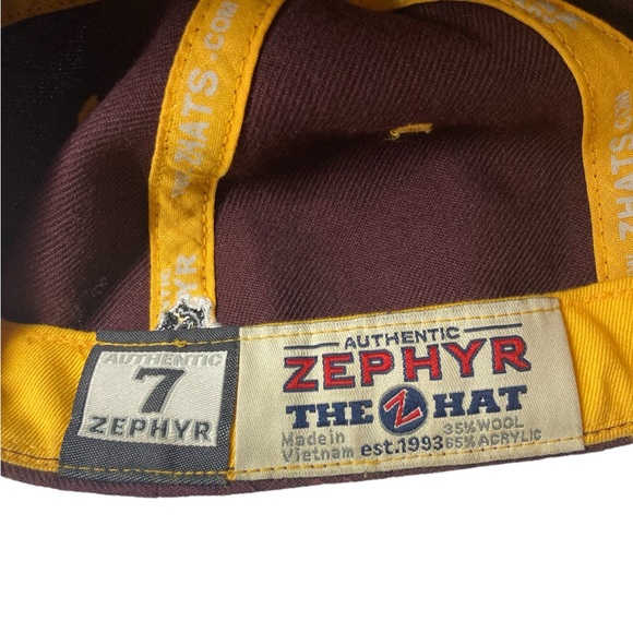 Vintage Zephyr Arizona State Fitted Hat sz 7 - Picture 4 of 4